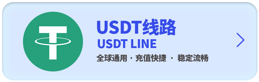 USDT 线路：全球通用、充值快捷、稳定流畅